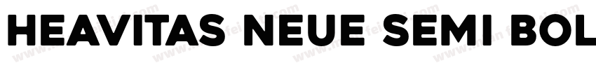 Heavitas Neue Semi Bold字体转换